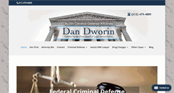 Desktop Screenshot of dworinlaw.com
